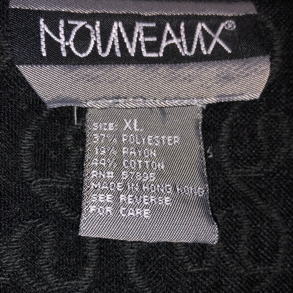 Nouveau black vest size XL - Picture 3 of 3